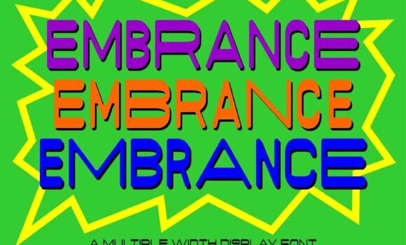 Embrance Font - Featured Image
