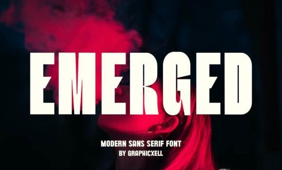 Emerged Font - Featured Image