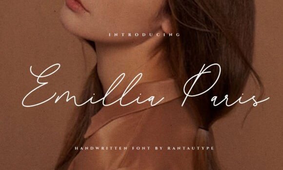 Emillia Paris Font Fonts Free Download Emillia Paris Font - Featured Image