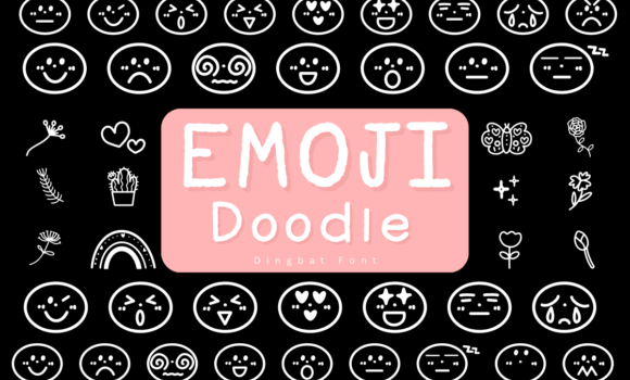 Emoji Doodle Font - Featured Image