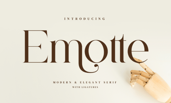 Emotte Font - Featured Image