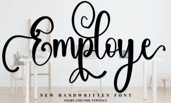 Employe Font Fonts Free Download Employe Font - Featured Image