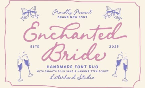 Enchanted Bride Font Fonts Free Download Enchanted Bride Font - Featured Image