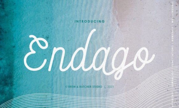 Endago Font - Featured Image