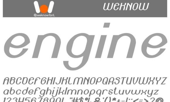 Engine Power Font - Featured Image