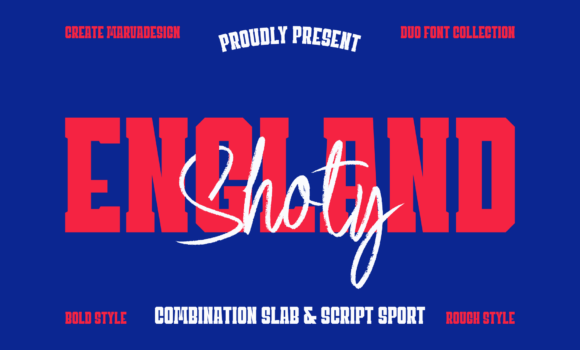 England Shoty Font - Featured Image