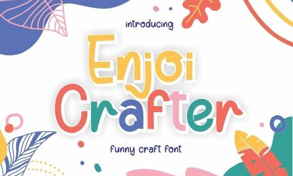Enjoi Crafter Font - Featured Image
