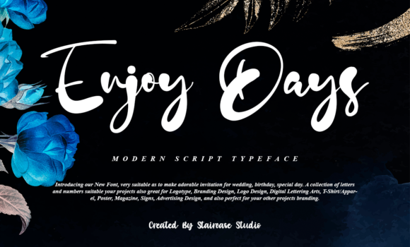 Enjoy Days Font - Featured Image
