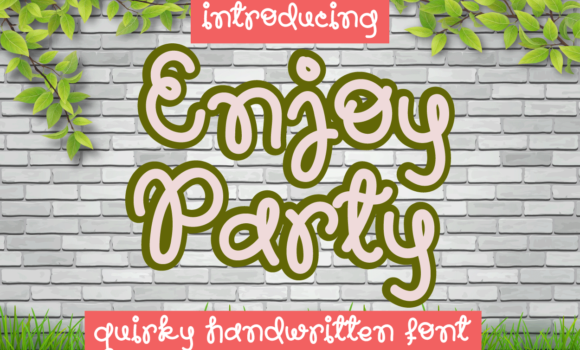 Enjoy Party Font - Featured Image