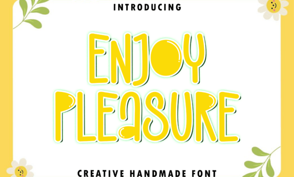 Enjoy Pleasure Font - Featured Image