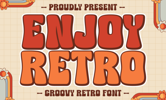 Enjoy Retro Font - Featured Image
