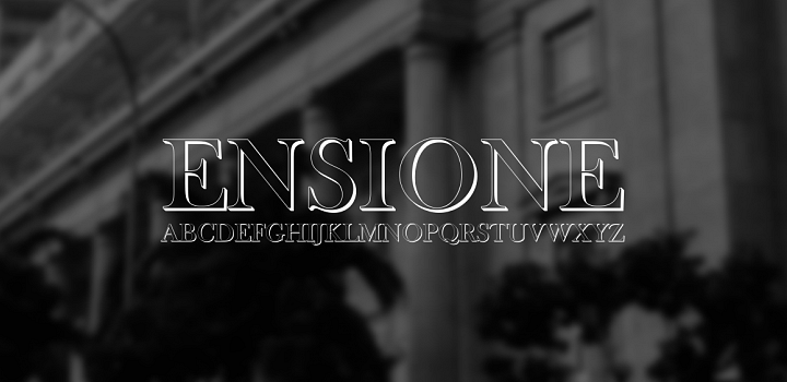 Ensione Font - Featured Image