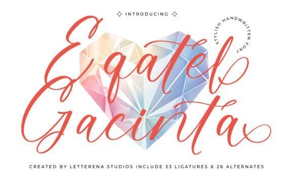 Eqatel Gacinta Font - Featured Image