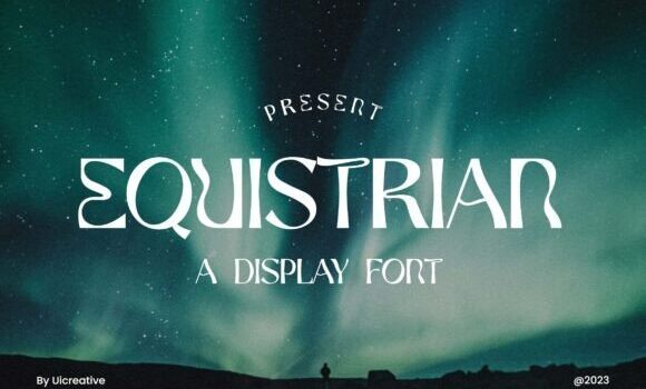 Equistrian Font - Featured Image
