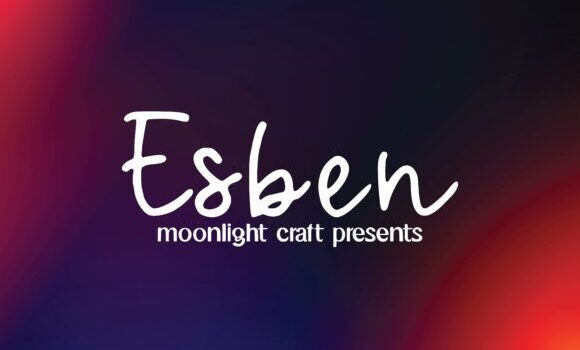 Esben Font Fonts Free Download Esben Font - Featured Image