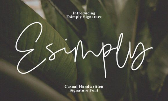 Esimply Font - Featured Image