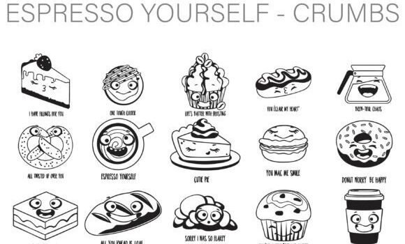 Espresso Yourself Crumbs Dingbats Font - Featured Image