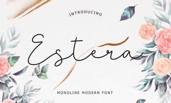 Estera Font Fonts Free Download Estera Font - Featured Image