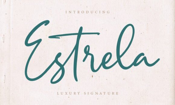 Estrela Font Fonts Free Download Estrela Font - Featured Image