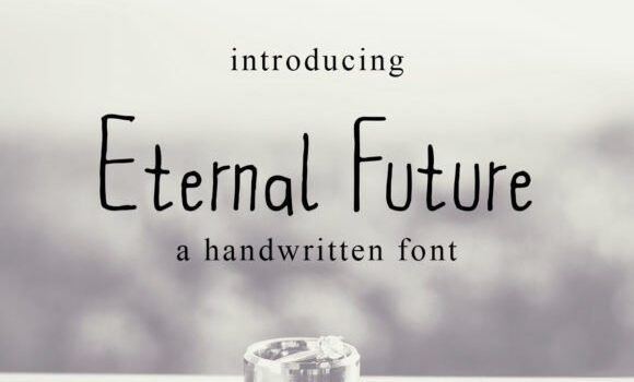 Eternal Future Font - Featured Image