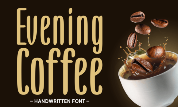 Evening Coffee Font Fonts Free Download Evening Coffee Font - Featured Image