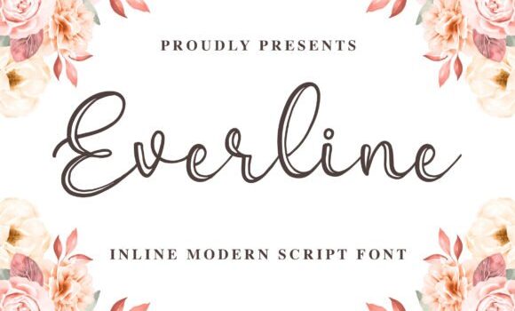 Everline Font Fonts Free Download Everline Font - Featured Image