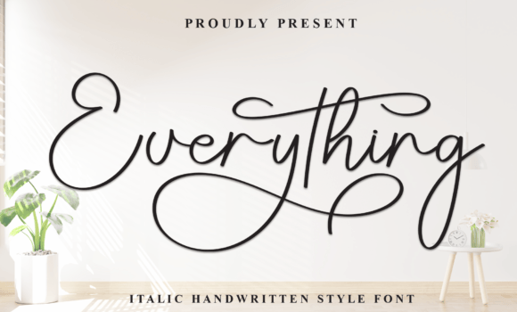 Everything Font Fonts Free Download Everything Font - Featured Image