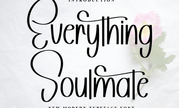 Everything Soulmate Font Fonts Free Download Everything Soulmate Font - Featured Image