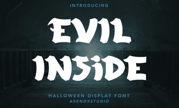 Evil Inside Font - Featured Image