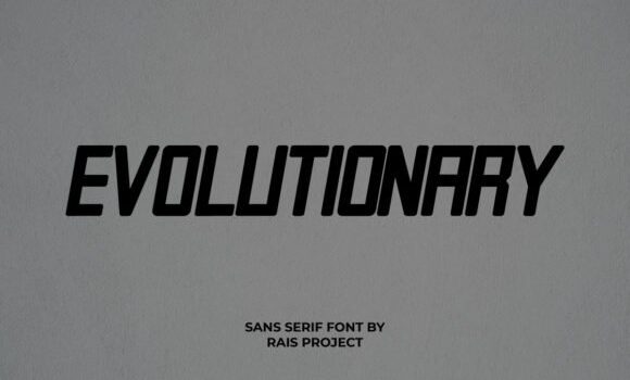 Evolutionary Font Fonts Free Download Evolutionary Font - Featured Image