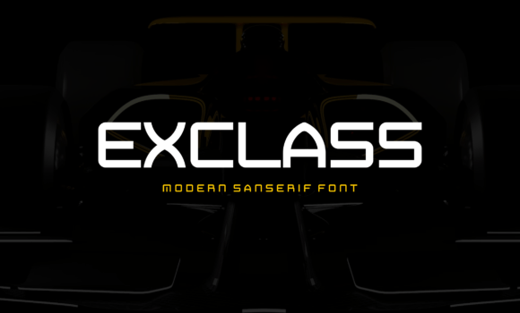 Exclass Font Fonts Free Download Exclass Font - Featured Image