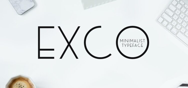 Exco Font - Featured Image