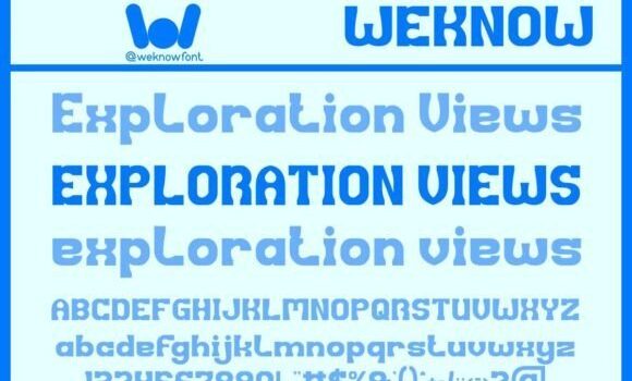 Exploration Views Font - Featured Image