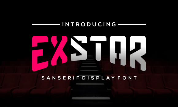 Exstar Font - Featured Image