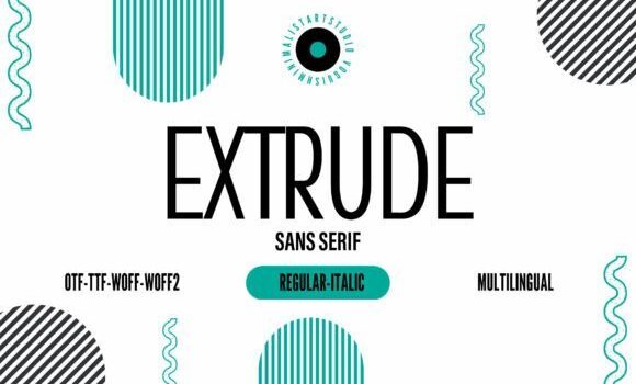 Extrude Font - Featured Image