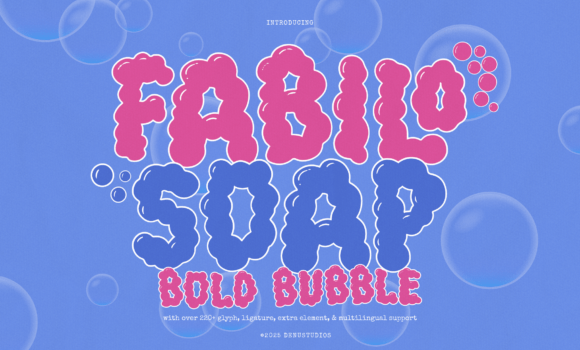 Fabilo Soap Font - Featured Image