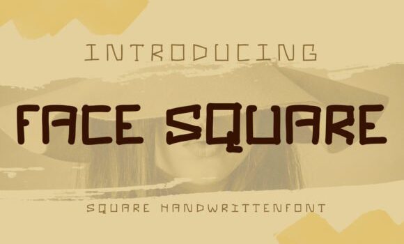 Face Square Font - Featured Image