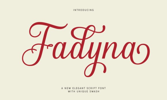 Fadyna Font Fonts Free Download Fadyna Font - Featured Image