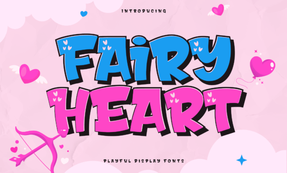 Fairy Heart Font - Featured Image