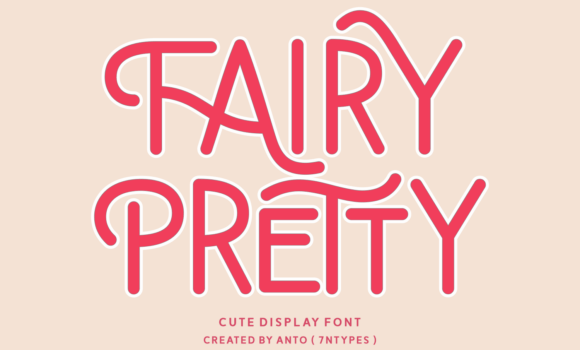 Fairy Pretty Font - Featured Image