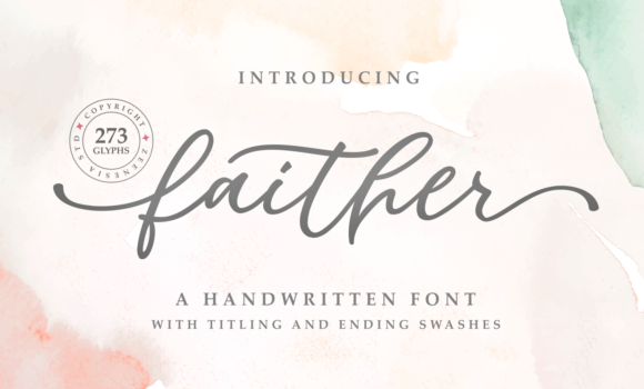 Faither Font Font - Featured Image
