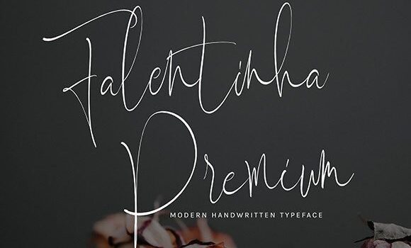 Falentinha Premium Font - Featured Image