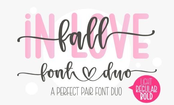 Fall in Love Font Fonts Free Download Fall in Love Font - Featured Image
