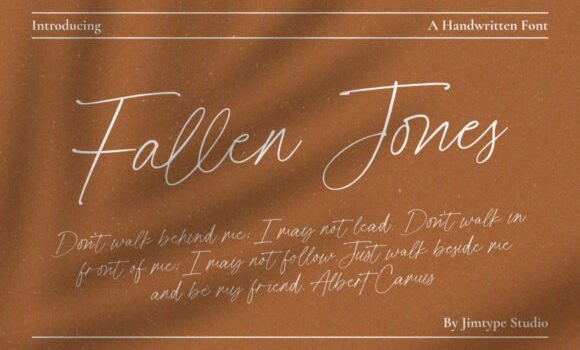Fallen Jones Font Fonts Free Download Fallen Jones Font - Featured Image