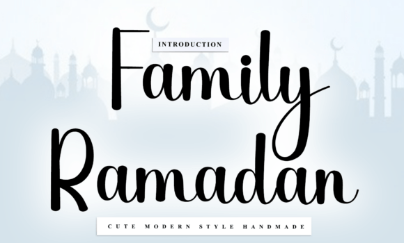 Family Ramadan Font - Featured Image