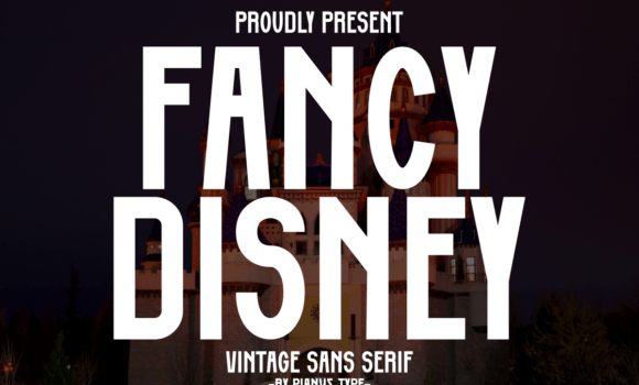 Fancy Disney Font - Featured Image