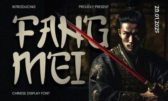 Fangmei Regular Font - Featured Image