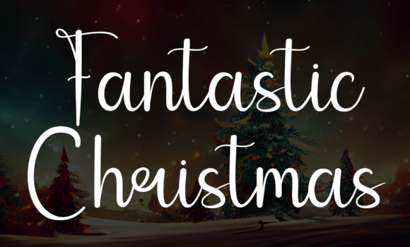 Fantastic Christmas Font - Featured Image