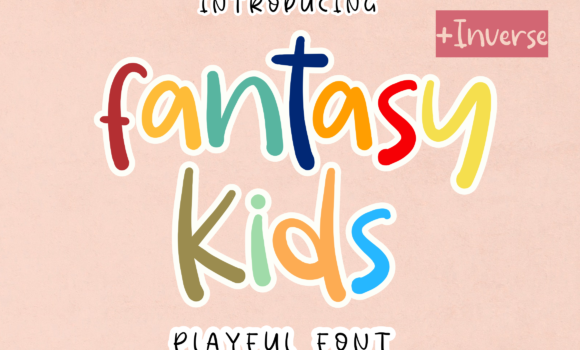 Fantasy Kids Font - Featured Image