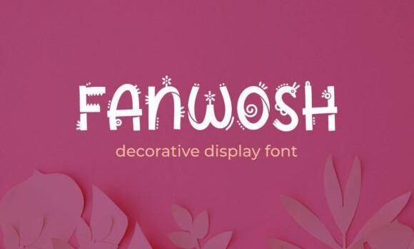 Fanwosh Font - Featured Image